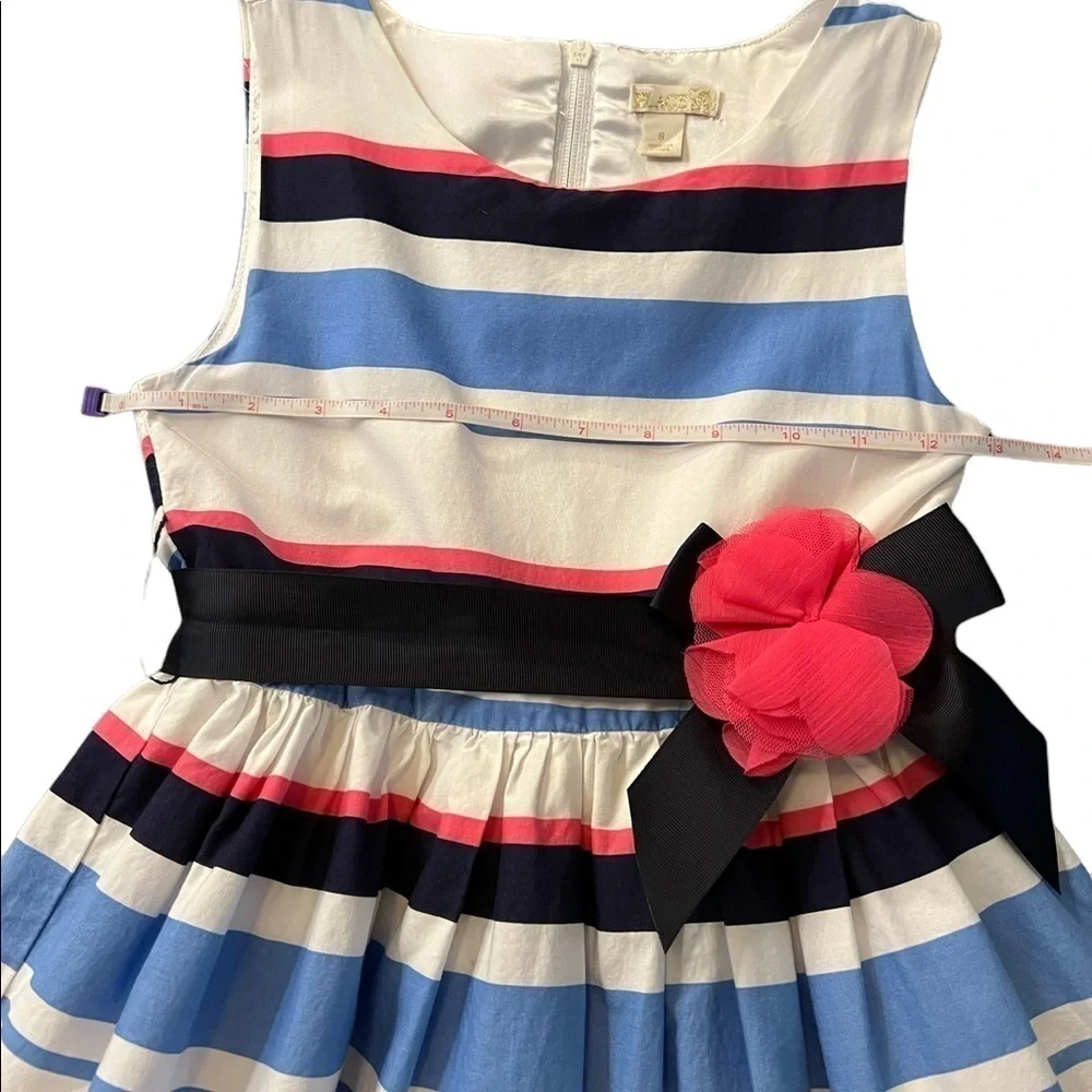THE CHILDREN’S PLACE GIRLS SLEEVELESS STRIPED SIZE 8